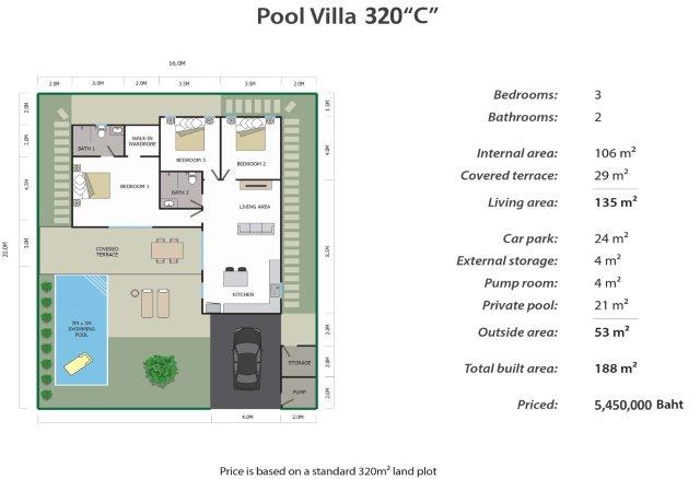 Baan Yu Yen Pool Villas Hua Hin, Pranburi, Thailand